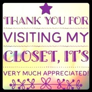 Thank you for visiting and shopping!! Poshing is so fun!!